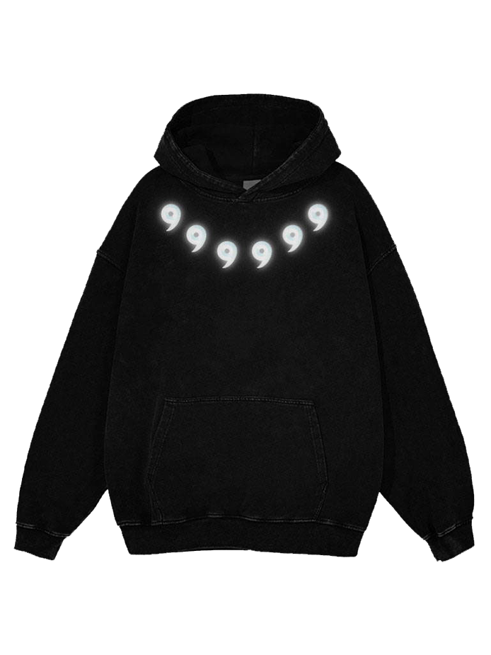 Vintage No Boundaries Hoodie Cotton‎ Tribal Core Black Hooded Sweatshi –