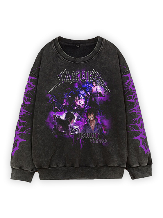 [TRZN] Sasuke Vintage Sweatshirt