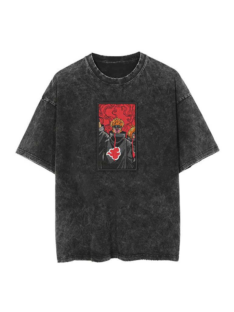[TRZN] Pain Embroidery Tee
